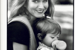 Charlotte Laws with daughter