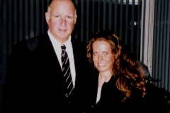 Charlotte Laws and Jerry Brown in 2012