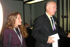 Charlotte Laws and Jerry Brown