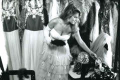 Charlotte Laws and a lot of clothes