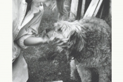 Charlotte Laws and her dog