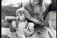 Charlotte Laws and her daughter.