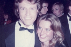Charlotte  Laws and Andy Gibb