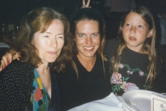 Charlotte Laws with her birthmom and daughter